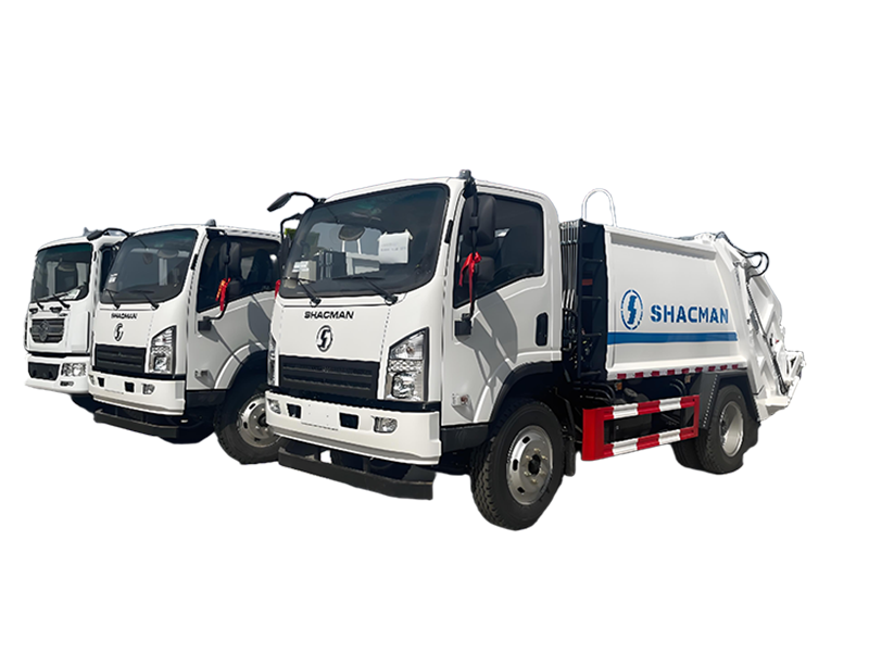6CBM SHACMAN Garbage Compactor Truck