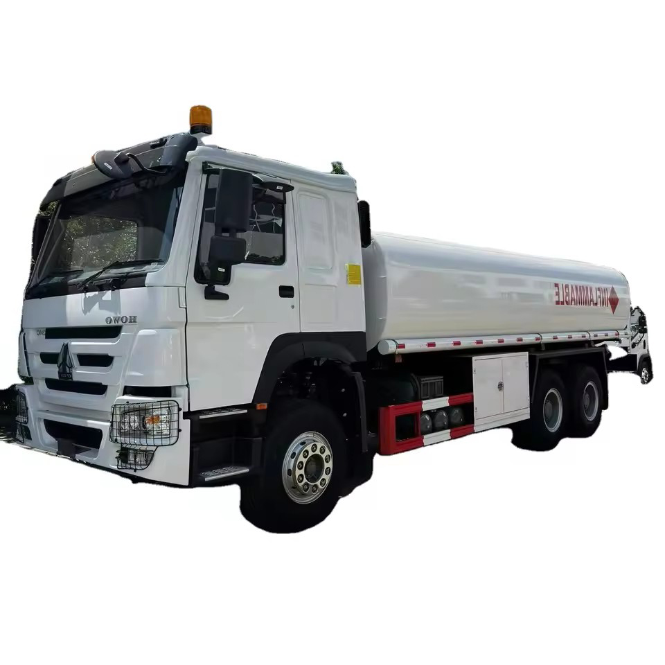 SINOTRUK HOWO RHD Crude Oil Fuel Tanker Truck 6x4 Quality New Condition Tyre Litres Capacity Manual