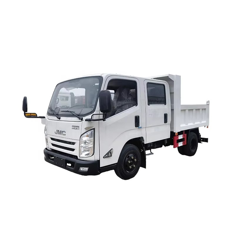 Factory Hot Sale JMC Double Cab Dumper Truck Customized Mini Tipper Dump Truck for Sale
