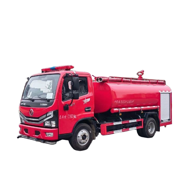 The Community's Simple Fire Truck Can Spray Water for Greening and the High-pressure Cannon Has