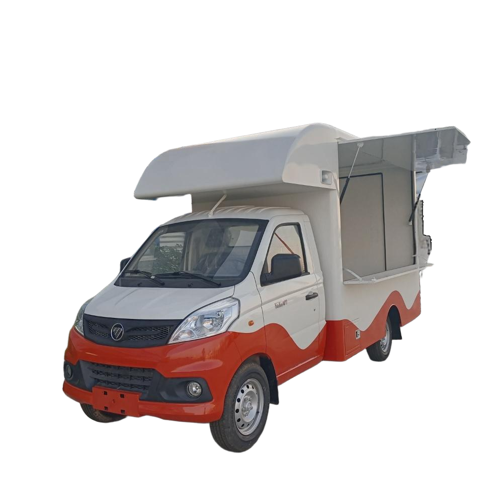 FOTON Custom Mini Size Mobile Fast Food Truck for Sale in China