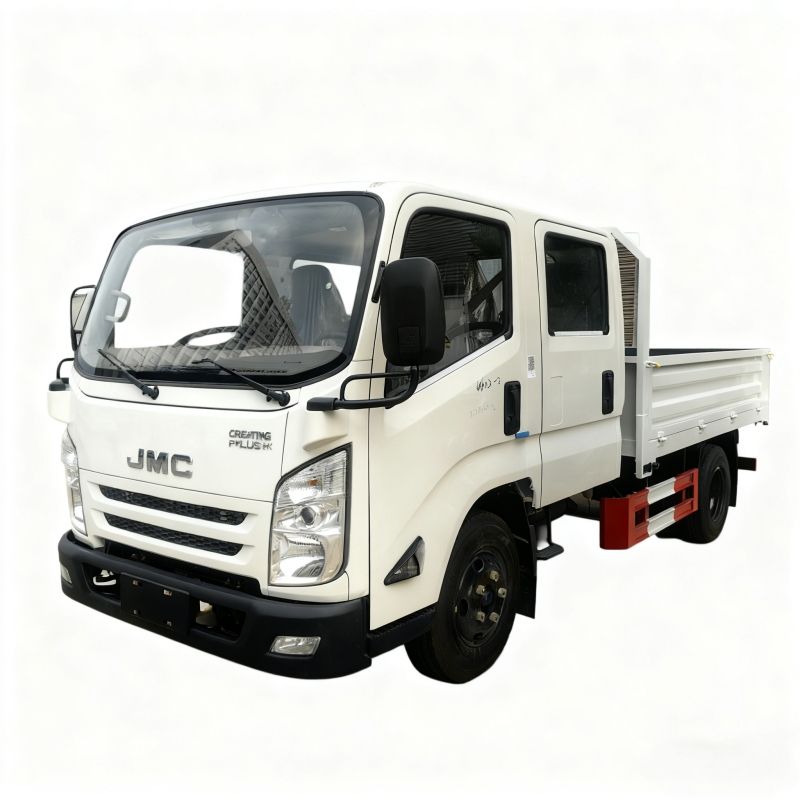 Stock Brand New JMC Double Cabin 4tons Cargo Lorry Factory Price