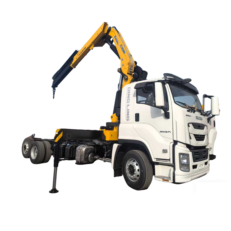 6X2 Isuzu Giant XCMG G Series 10-Ton Five-Section Telescopic Crane