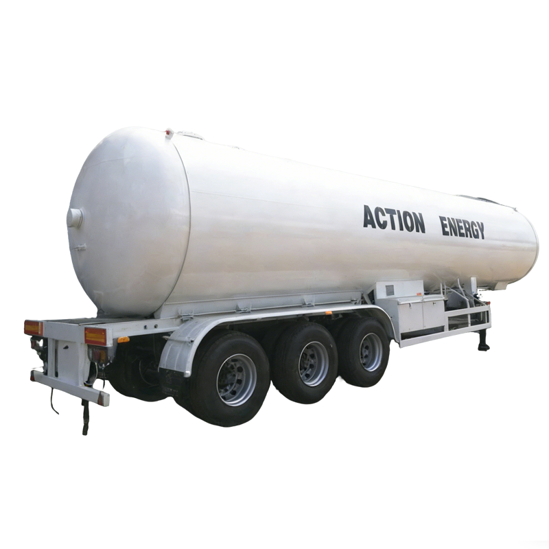 3-axle 25Tons 50000liters LPG TankerTrailer