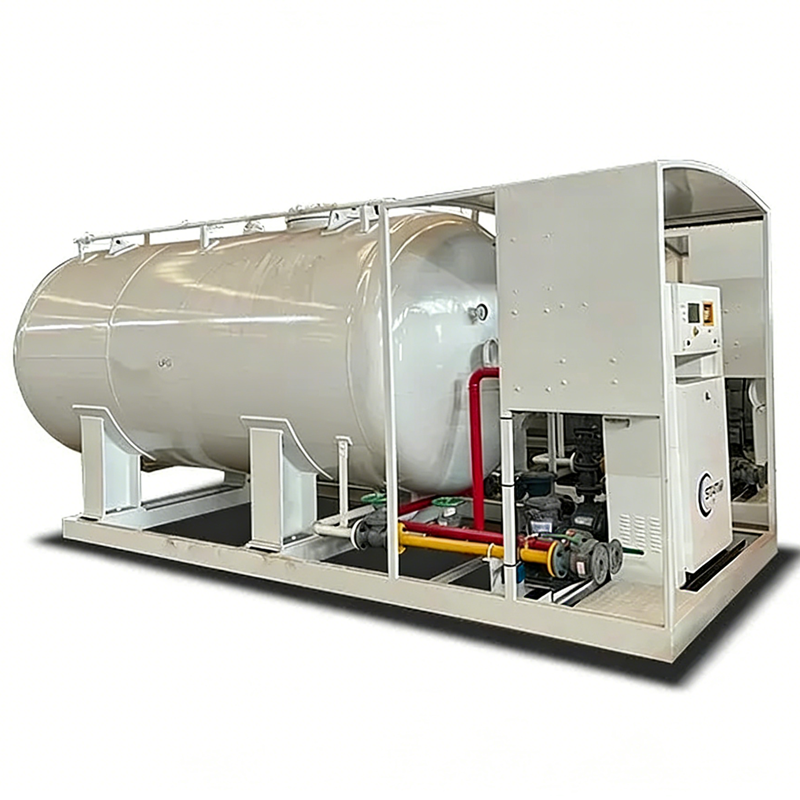 5 Tonnes Skid LPG Gas Station