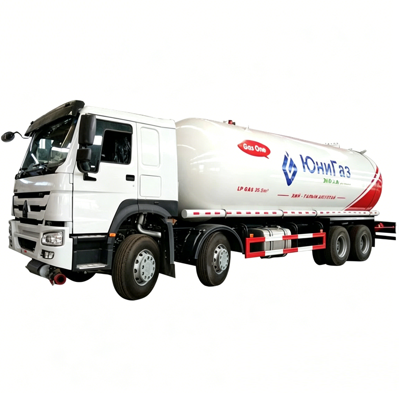 Howo 8X4 15MT 15Tons LPG BobtailTruck